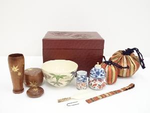 鎌倉彫茶箱セット